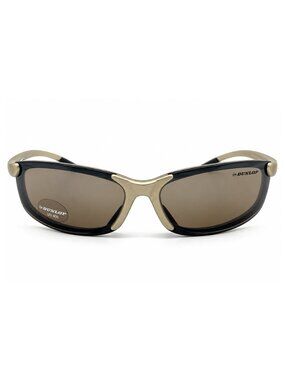 Dunlop Sport DUS109 Wrap Around Matte Gold Frame / Brown CAT 1 Lenses Sunglasses